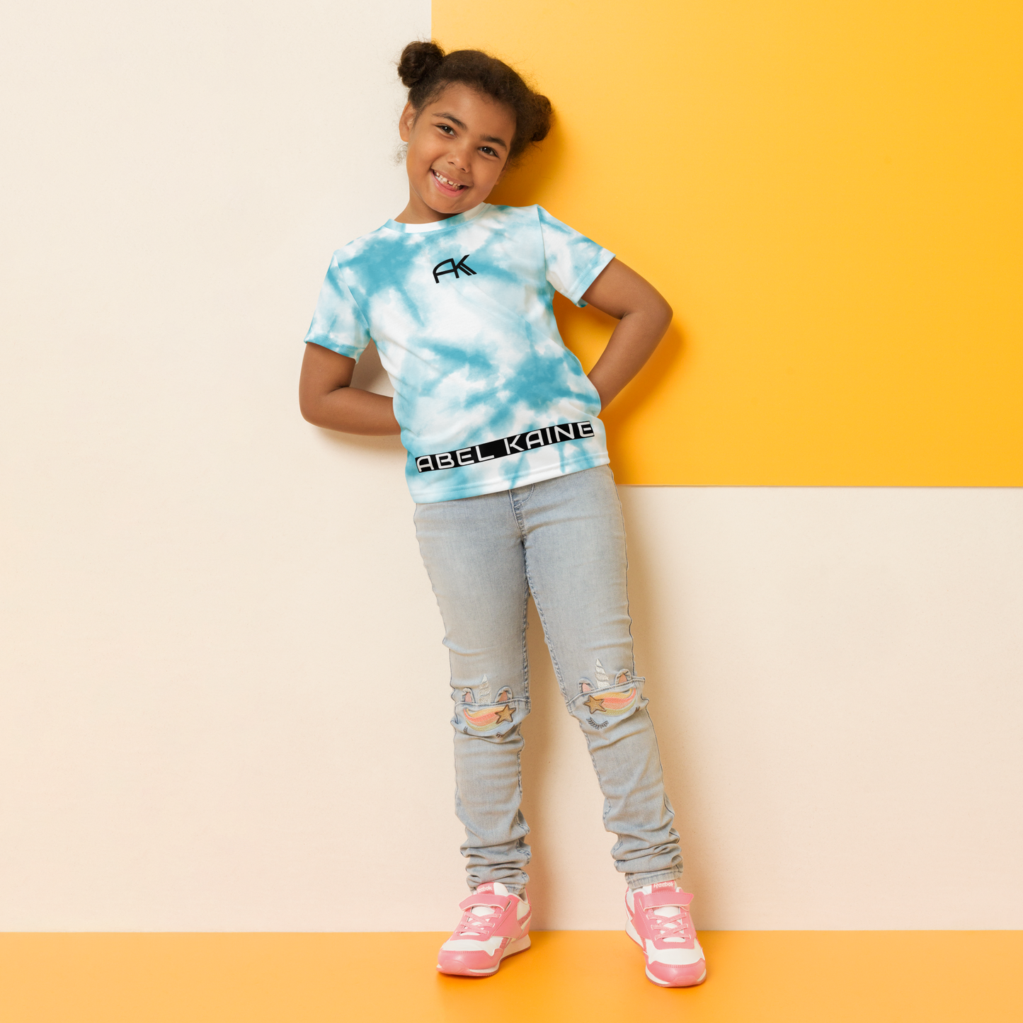 AK Summer Breeze Kids Tee_Blue Sunset Surf