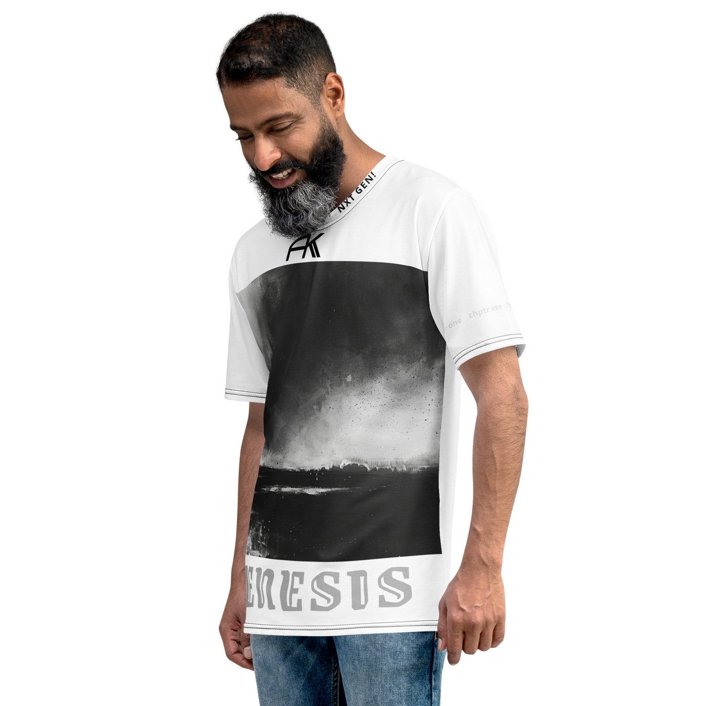 AK GENESIS - Nxt Gen! chptr one Men Tee Motiv_White