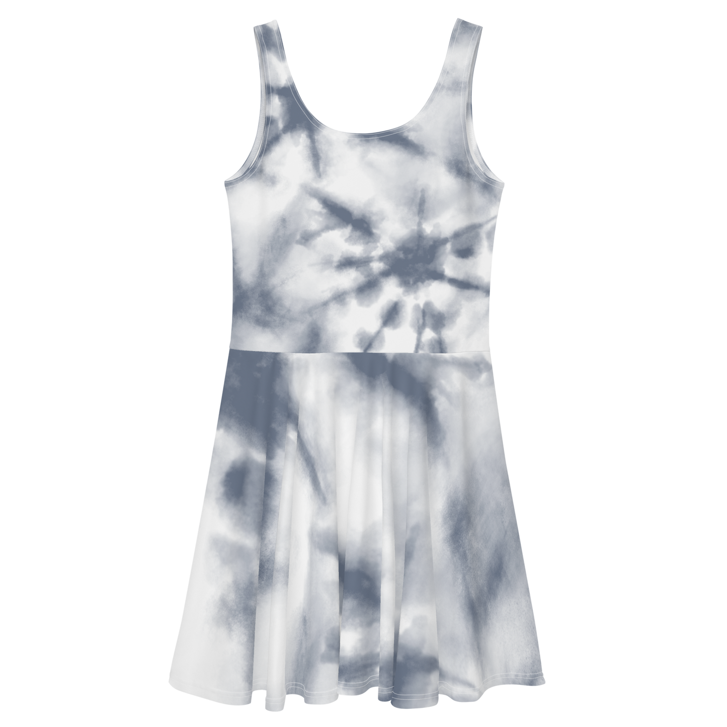 AK Summer Breeze Skater-Dress_Gray Pure & Clean