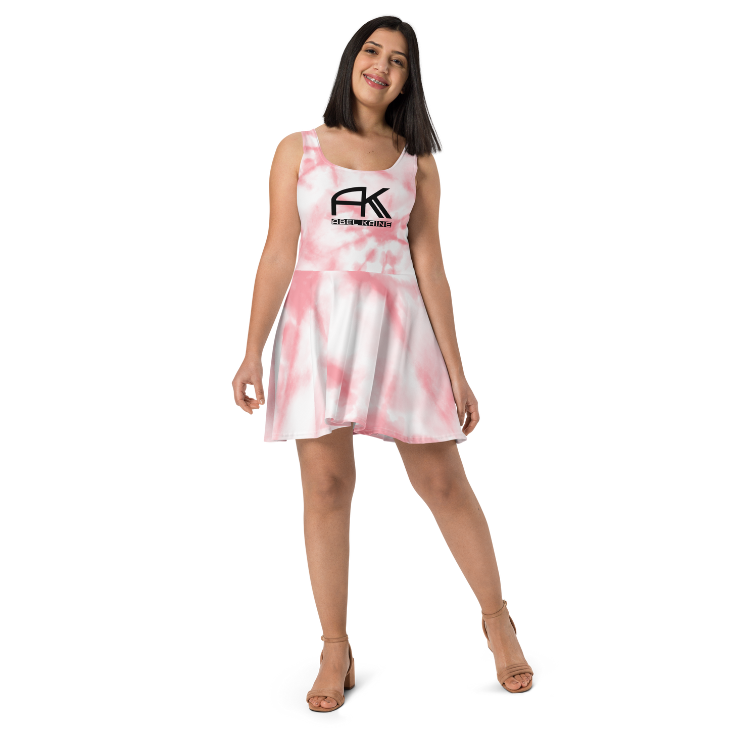 AK Summer Breeze Skater-Dress_ Pink Pure & Clean