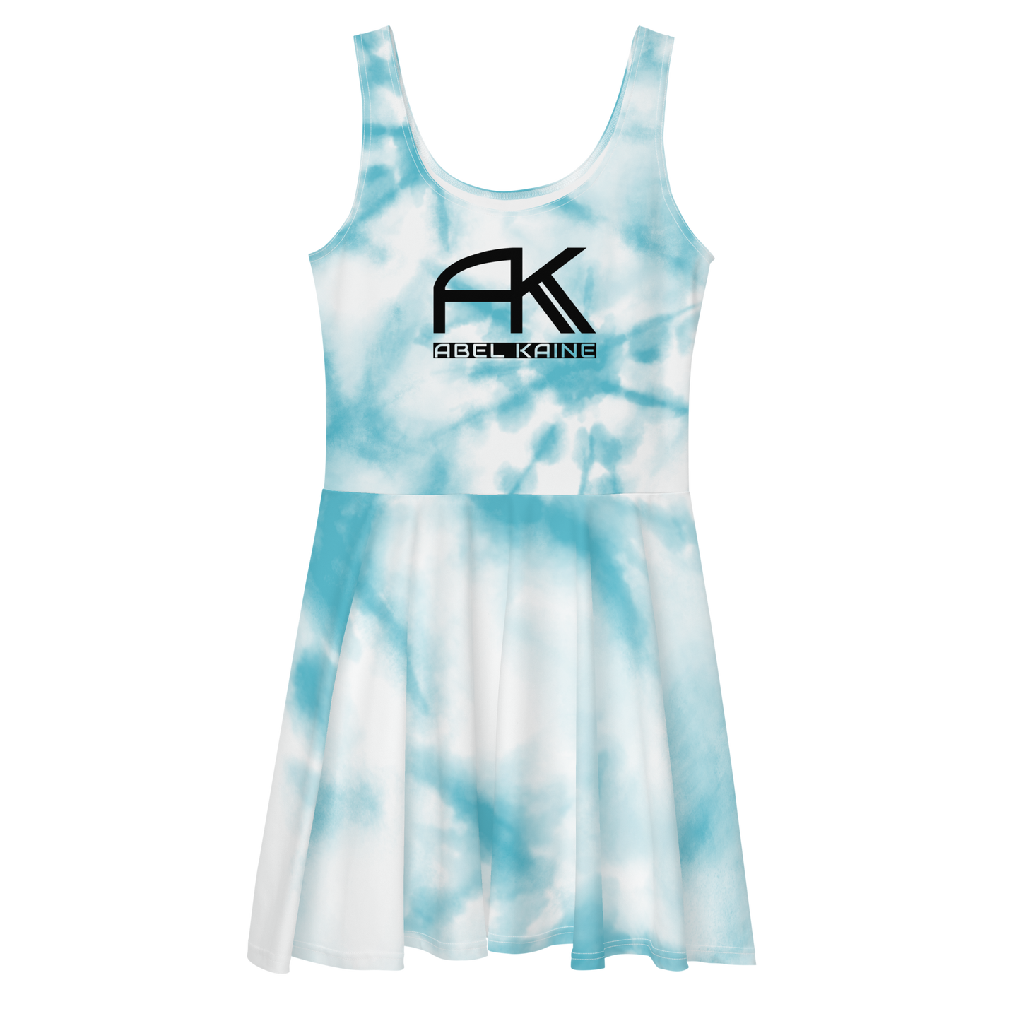AK Summer Breeze Skater-Dress_Blue Pure & Clean