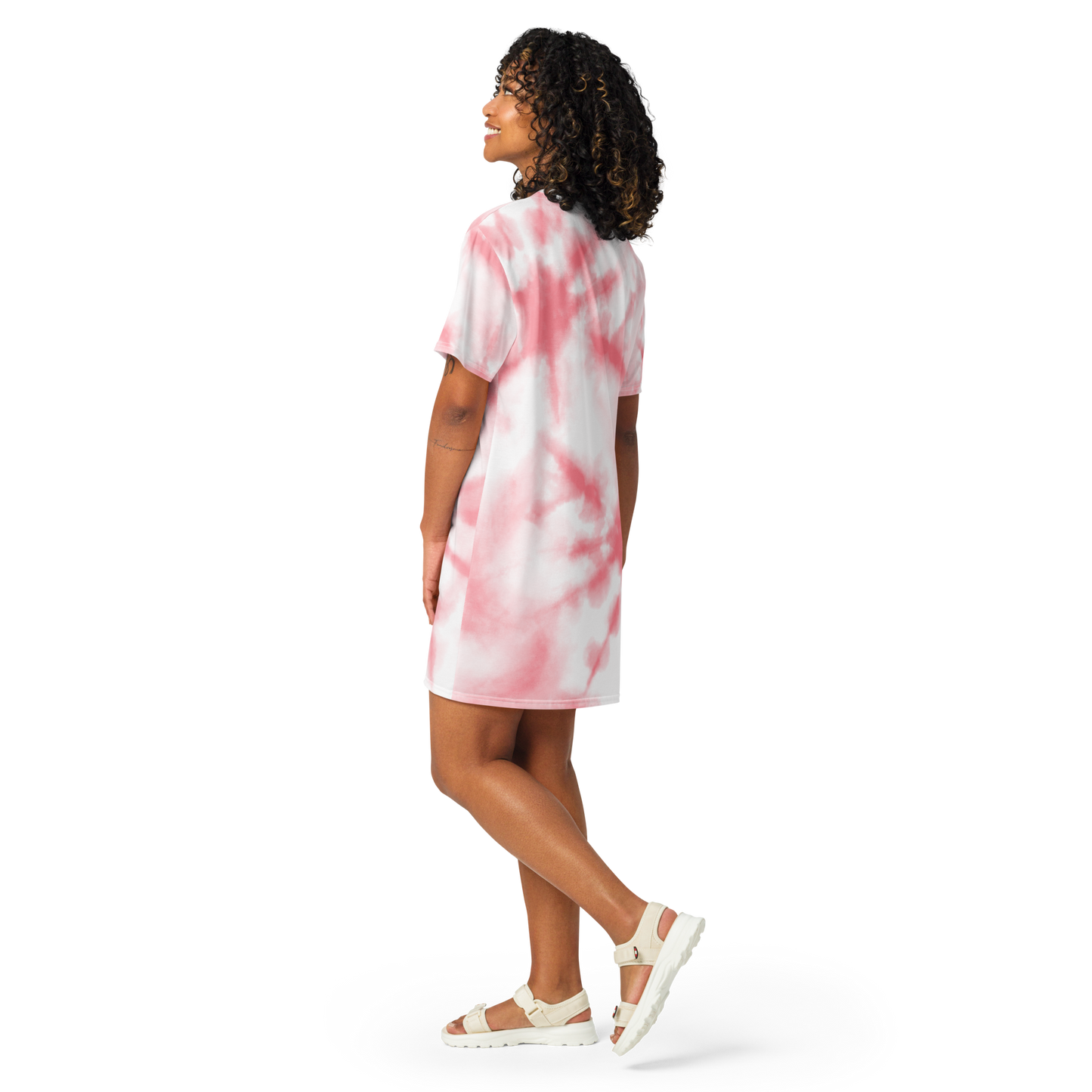 AK Summer Breeze Tee Dress_Pink Pure & Clean