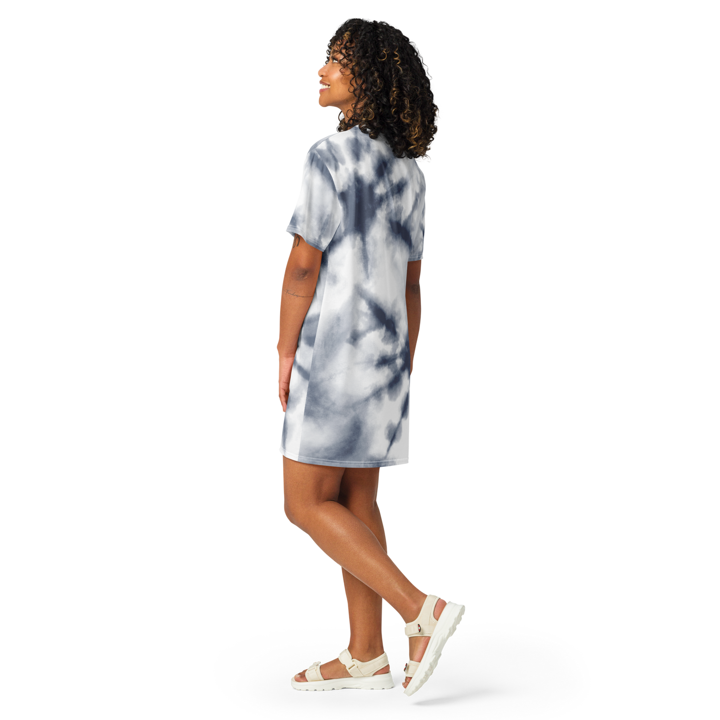 AK Summer Breeze Tee Dress_Gray Pure & Clean