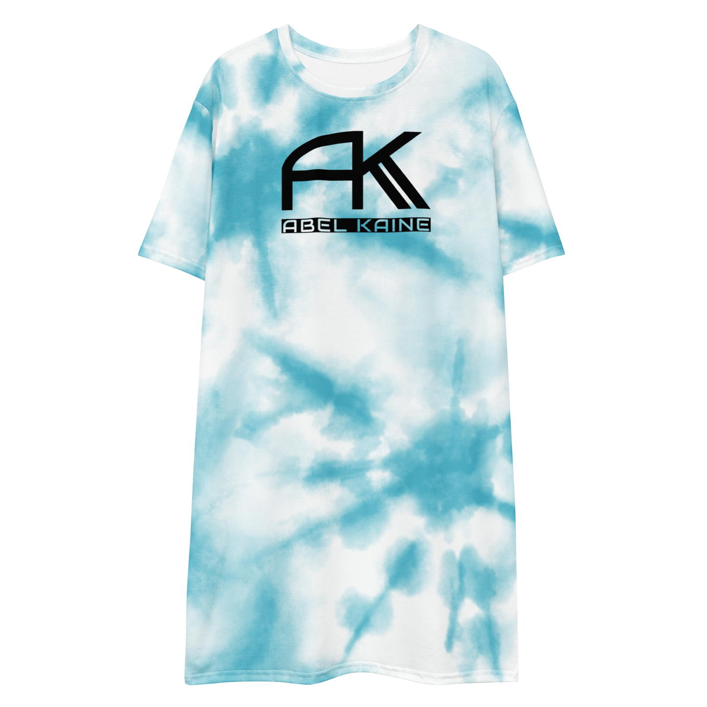 AK Summer Breeze Tee Dress_Blue Sunset Surf