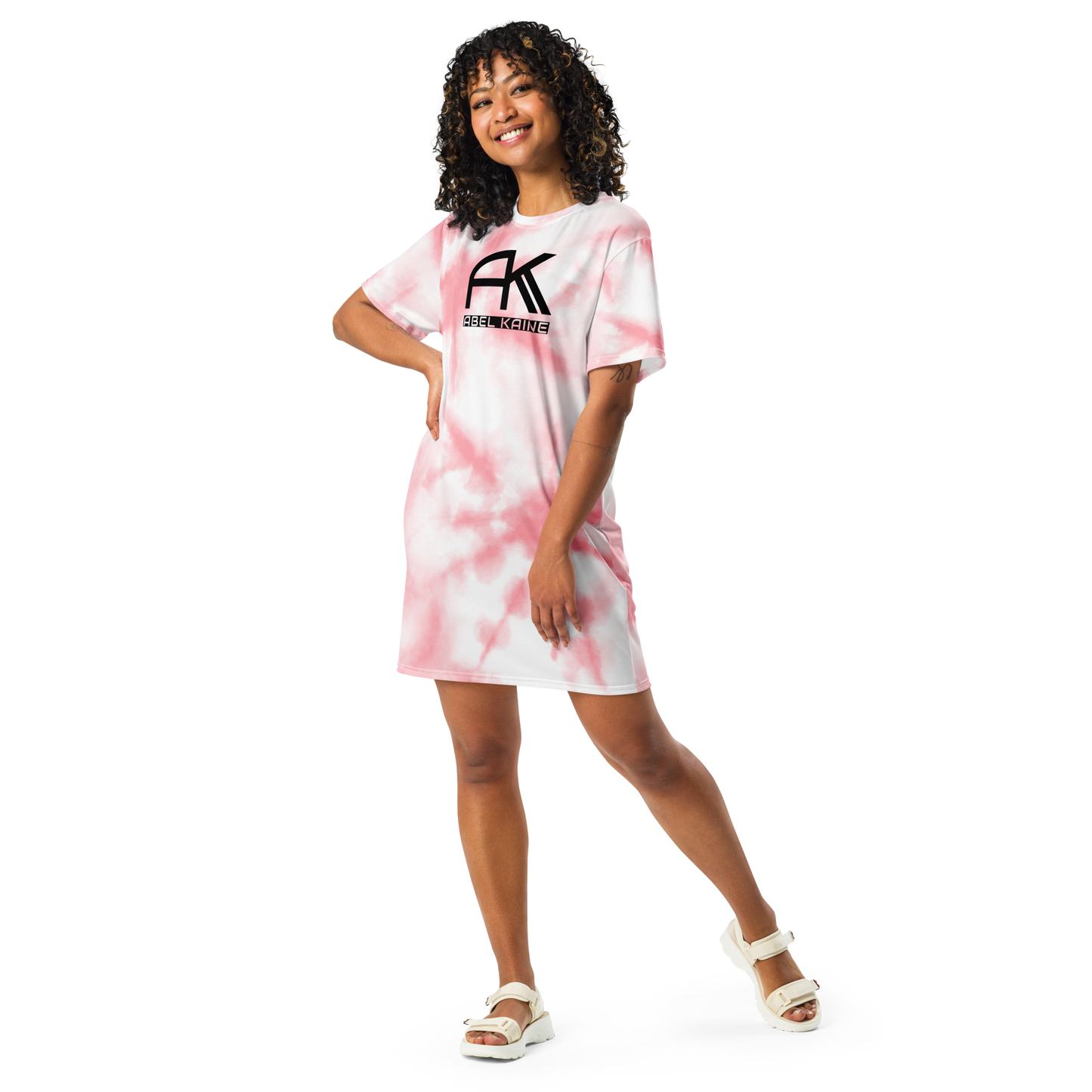 AK Summer Breeze Tee Dress_Pink Pure & Clean