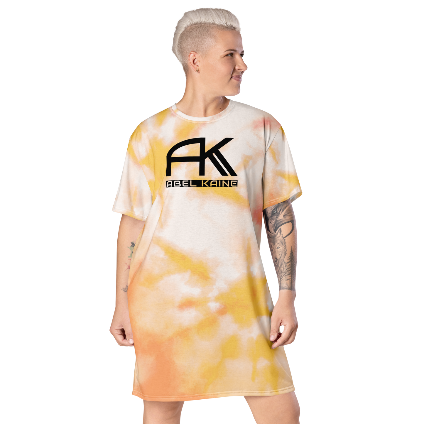 AK Summer Breeze Tee Dress_Orange Pure & Clean