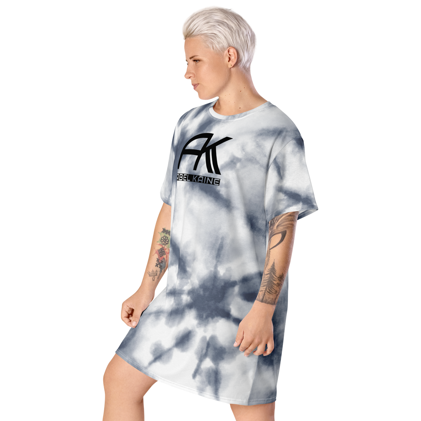 AK Summer Breeze Tee Dress_Gray Pure & Clean