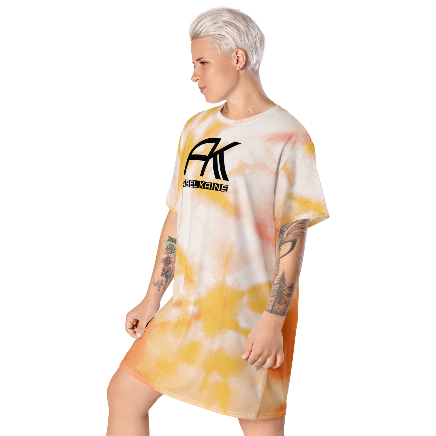 AK Summer Breeze Tee Dress_Orange Pure & Clean