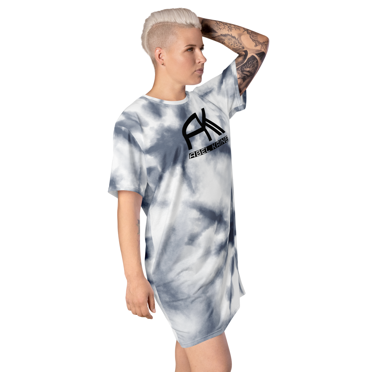 AK Summer Breeze Tee Dress_Gray Pure & Clean