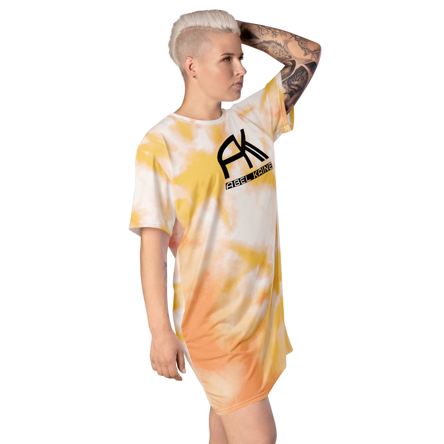 AK Summer Breeze Tee Dress_Orange Pure & Clean