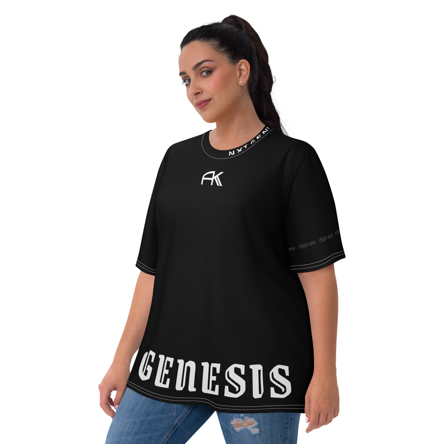 AK GENESIS - Nxt Gen! chptr one Ladies Tee Pure_Black