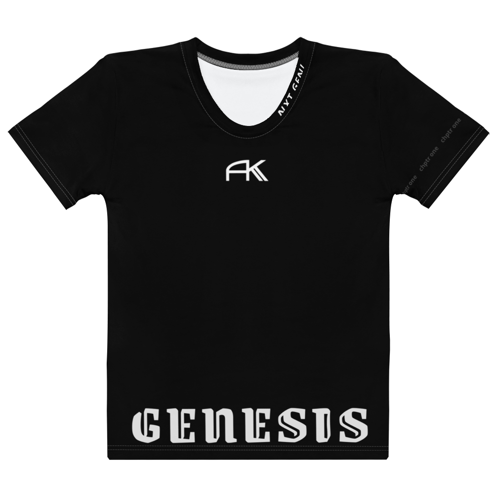 AK GENESIS - Nxt Gen! chptr one Ladies Tee Pure_Black