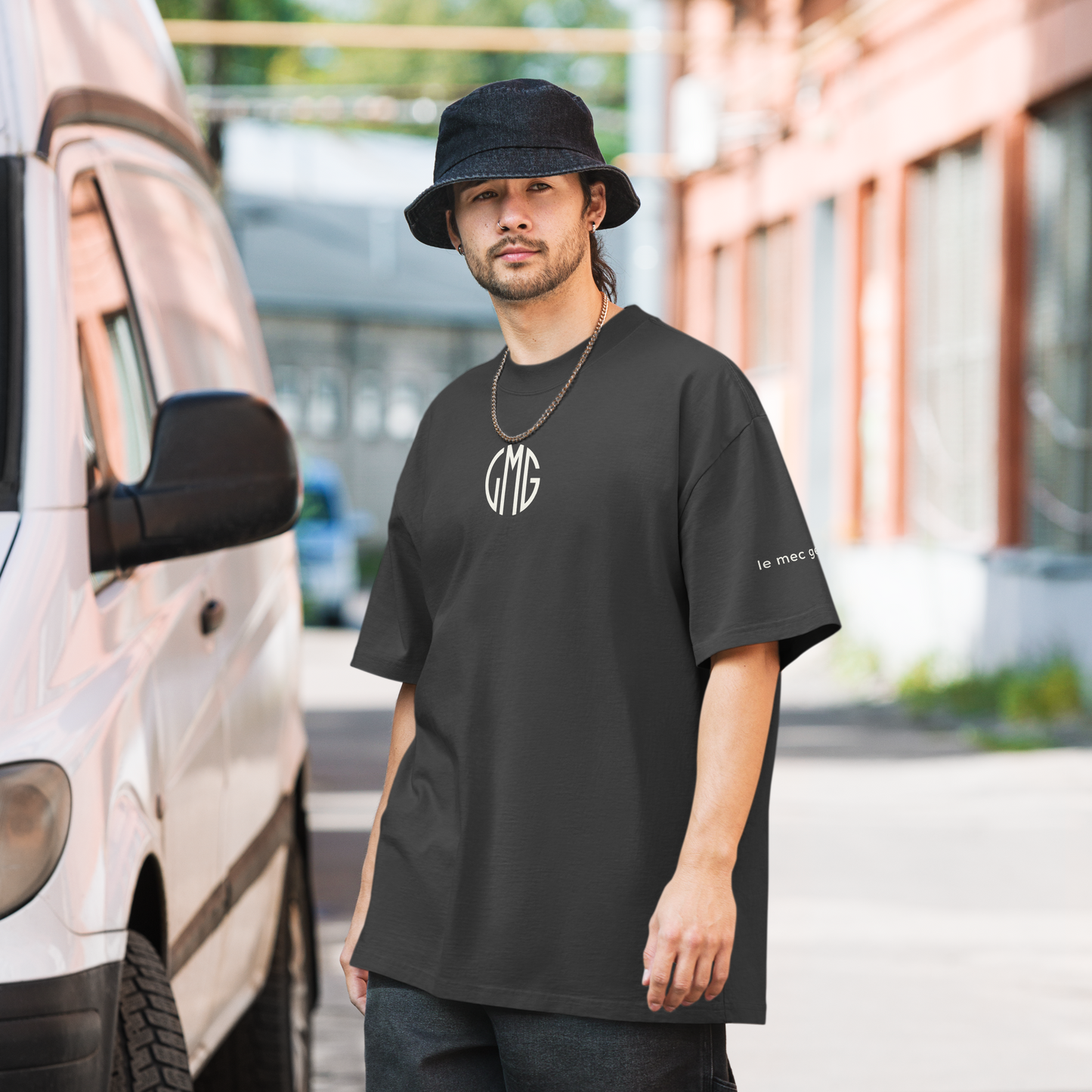 LMG The Colored Dude Unisex Oversized Faded T-Shirt