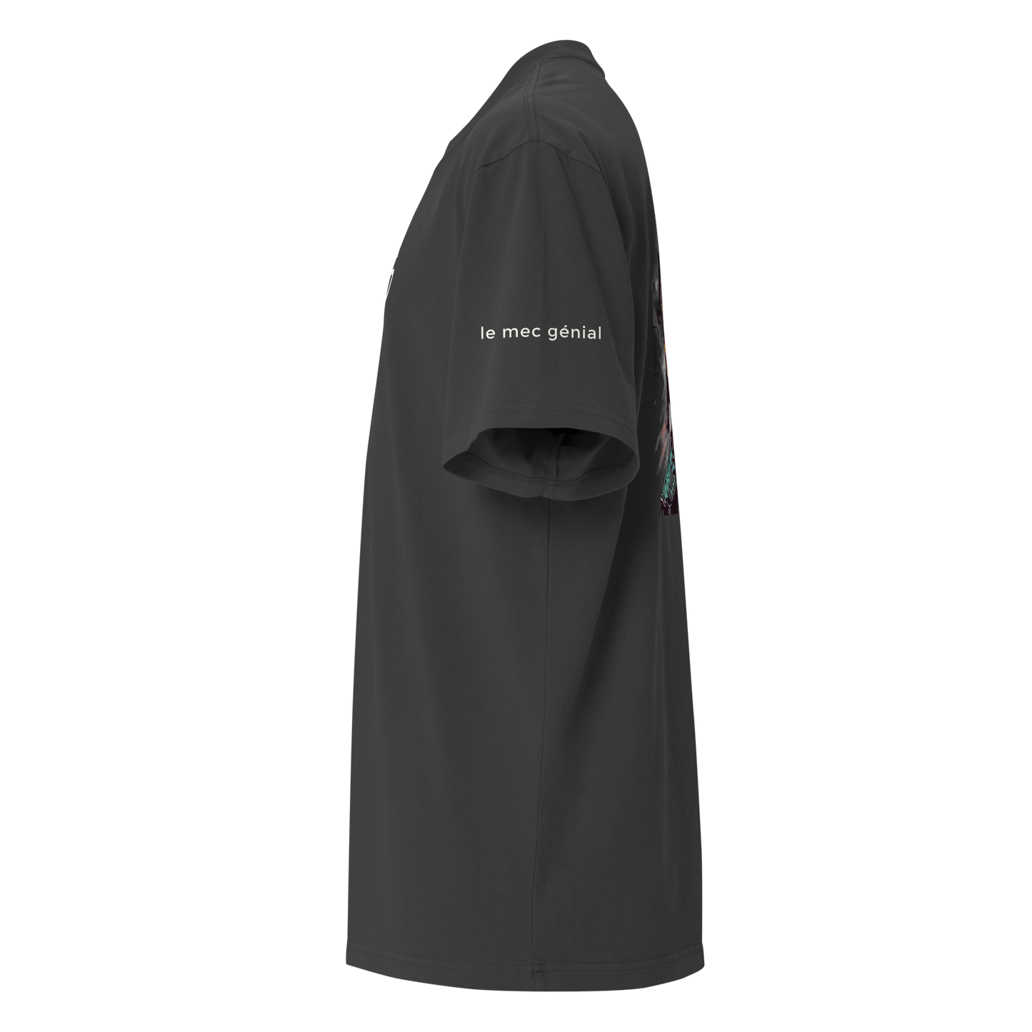 LMG The Colored Dude Unisex Oversized Faded T-Shirt