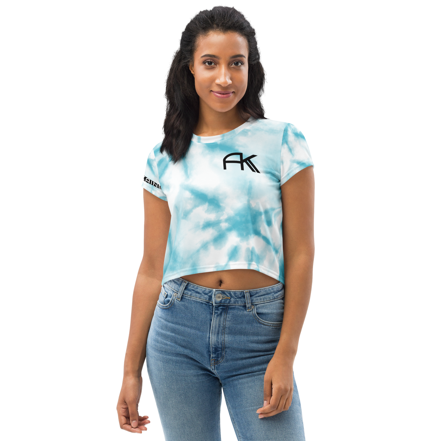 AK Summer Breeze Crop-Top_Blue Pure & Clean