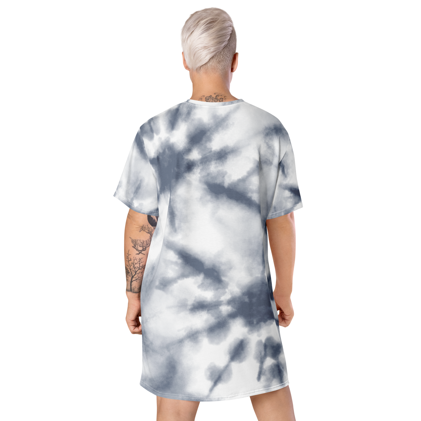 AK Summer Breeze Tee Dress_Gray Pure &amp; Clean