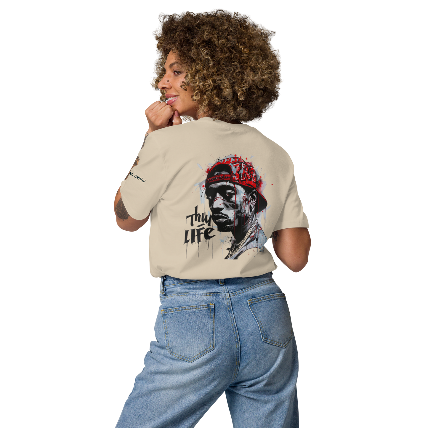 LMG Red Cap Dude Unisex Organic T-Shirt