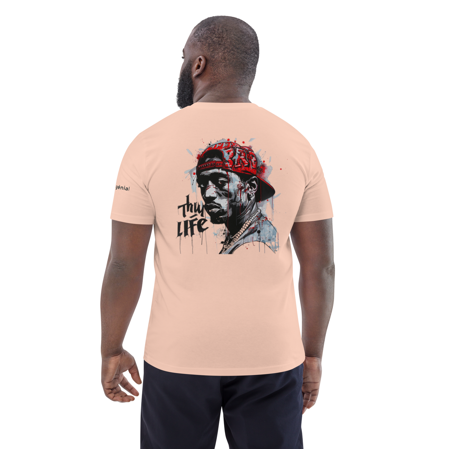 LMG Red Cap Dude Unisex Organic T-Shirt
