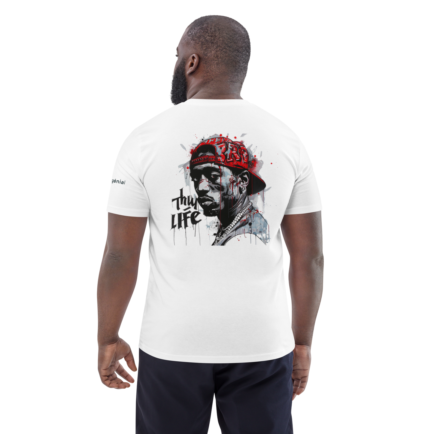 LMG Red Cap Dude Unisex Organic T-Shirt